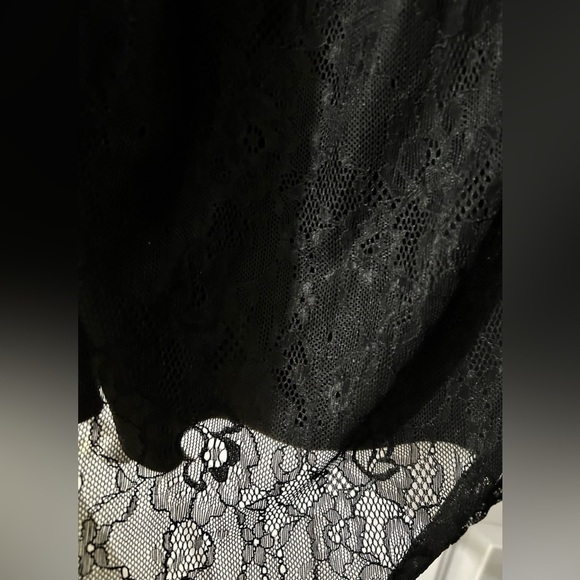 5x Babydoll Stretch Lace Smocked Bodice Square Neck Top - Picture 5 of 7